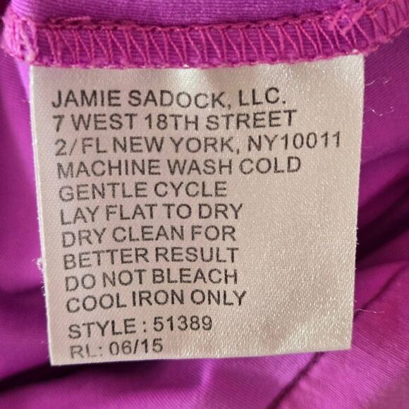 Jamie Sadock Womens Magenta Golf Skort Size 8 - Picture 6 of 9